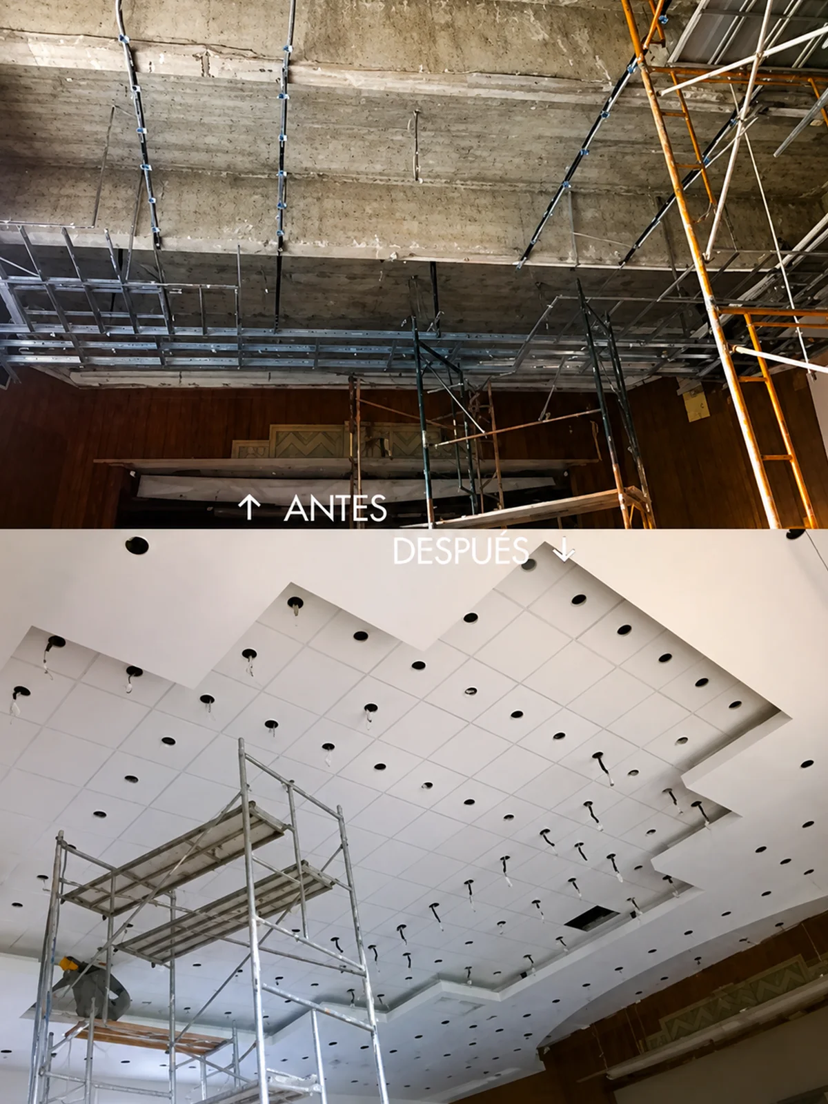 Revestimiento interior y superficie corregida
